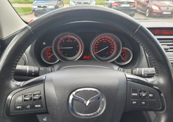 Mazda 6 cena 23990 przebieg: 200000, rok produkcji 2010 z Szczecin małe 154